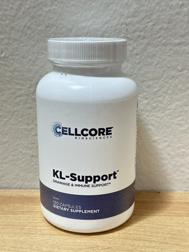 CellCore Biosciences KL-Support® | Drainage & Immune Support Dietary Supplement | 120 Capsules