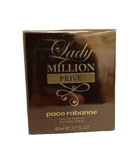 Paco Rabanne Lady Million Privé Eau de Parfum Natural Spray for Women 80ml / 2.7 fl oz New Sealed