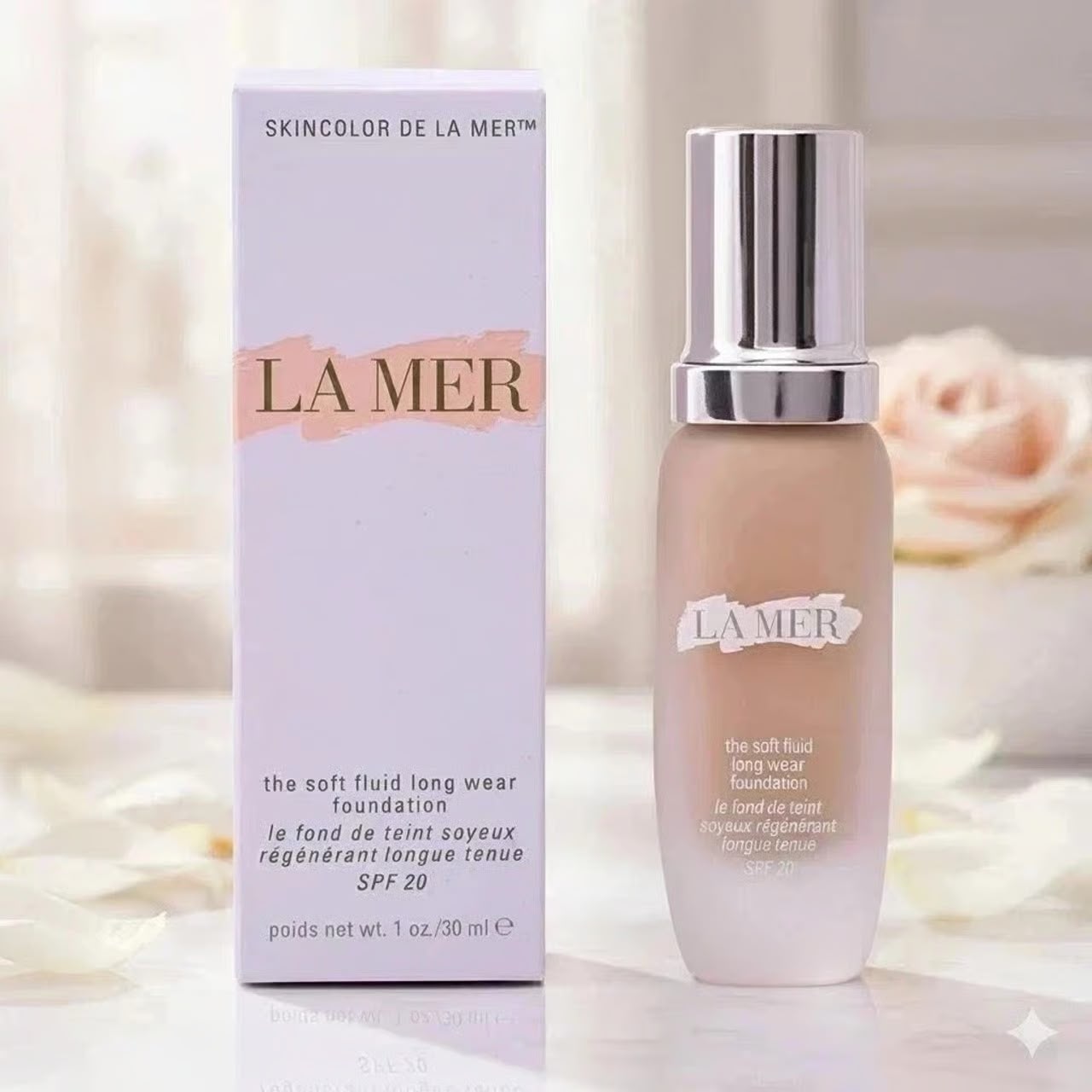 La Mer Skincolor The Soft Fluid Long Wear Foundation SPF 20, 1 oz / 30 ml