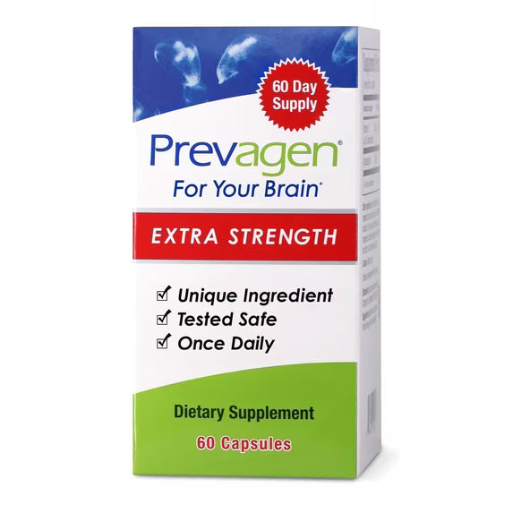 Prevagen Extra Strength 60 Capsules – 20mg Apoaequorin + Vitamin D – 60 Day Supply