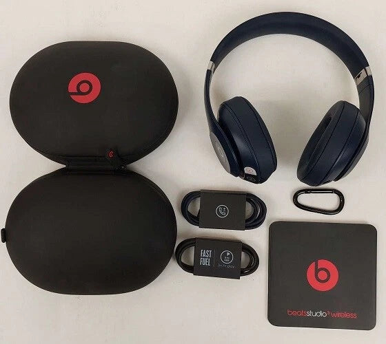 Beats Solo3 Wireless On-Ear Bluetooth Headphones – Blue – Apple W1 Chip, Up to 40 Hours Battery Life