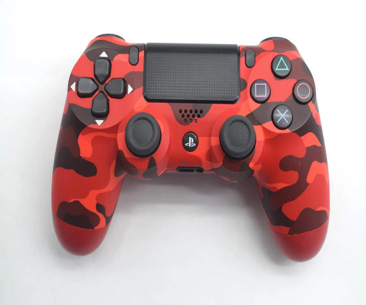 Sony PlayStation 4 DualShock 4 Wireless Controller – Red Camo – Bluetooth Gamepad for PS4 & PC