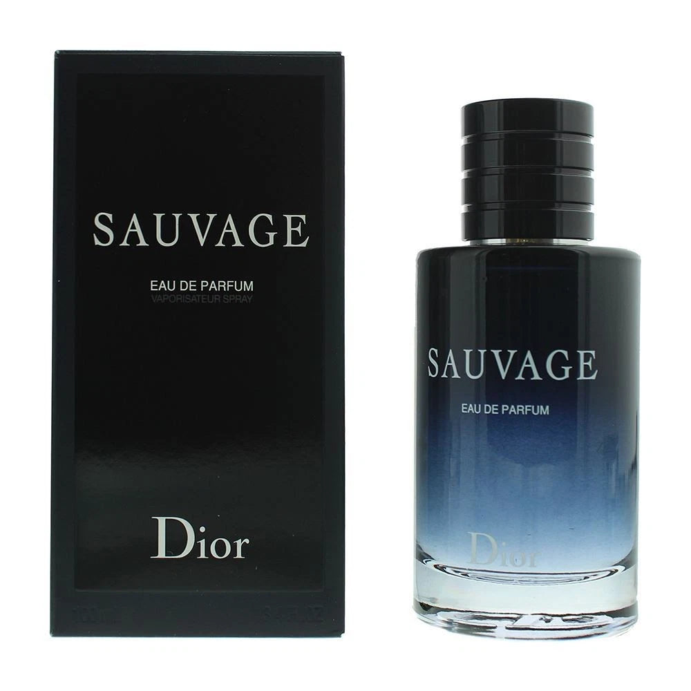 Dior Sauvage Eau de Parfum Spray for Men | Long-Lasting Woody Spicy Designer Cologne