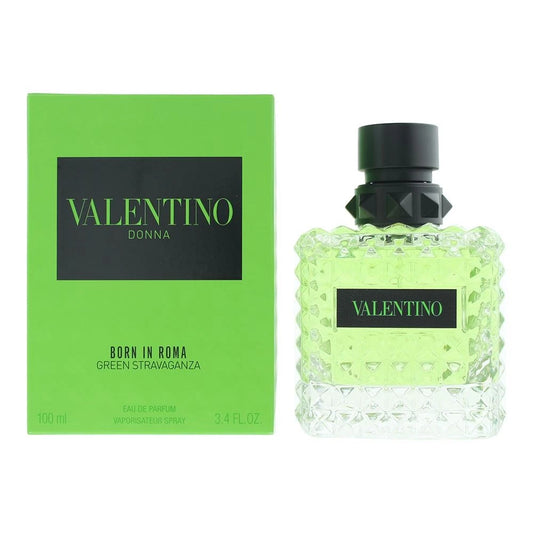 Valentino Donna Born In Roma Green Stravaganza Eau de Parfum 100ml / 3.4oz Women's Fragrance New Sealed