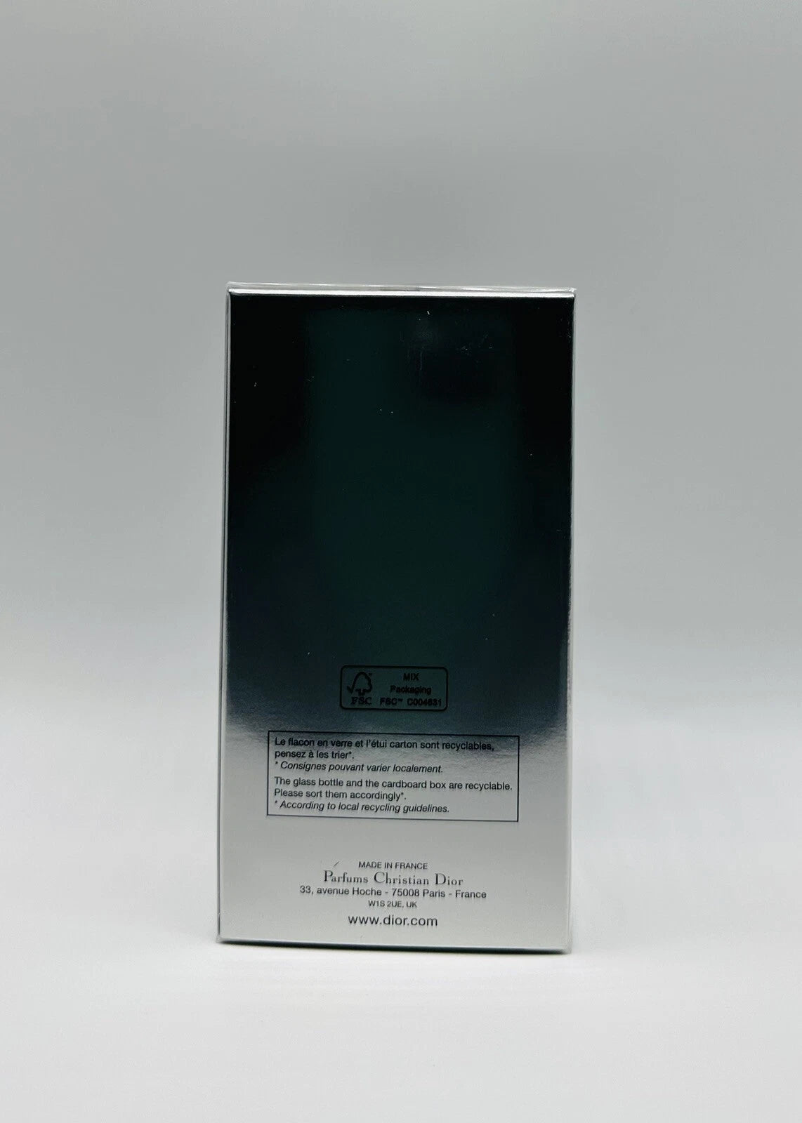 Dior Homme Eau de Toilette EDT Spray 100ml (3.4 fl oz) – Men's Luxury Cologne | New, Sealed & Authentic
