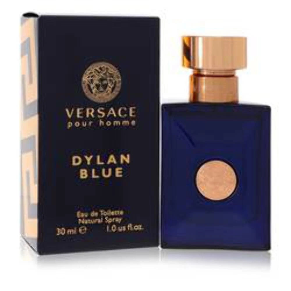 Versace Dylan Blue Pour Homme Eau de Toilette for Men 30ml (1.0 fl oz) Luxury Designer Fragrance