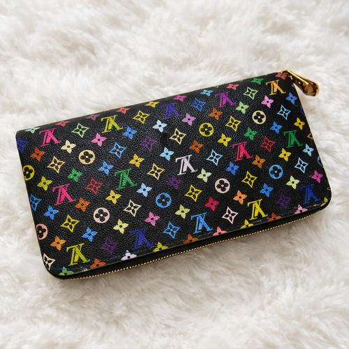 Louis Vuitton Monogram Multicolore Zippy Wallet – Black / Noir