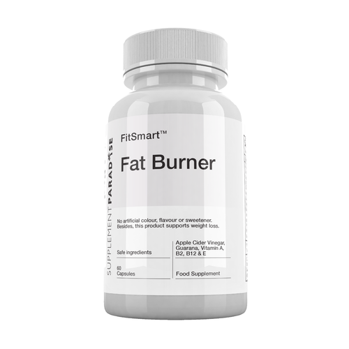 FitSmart Fat Burner Food Supplement with Apple Cider Vinegar & Guarana 60 Capsules