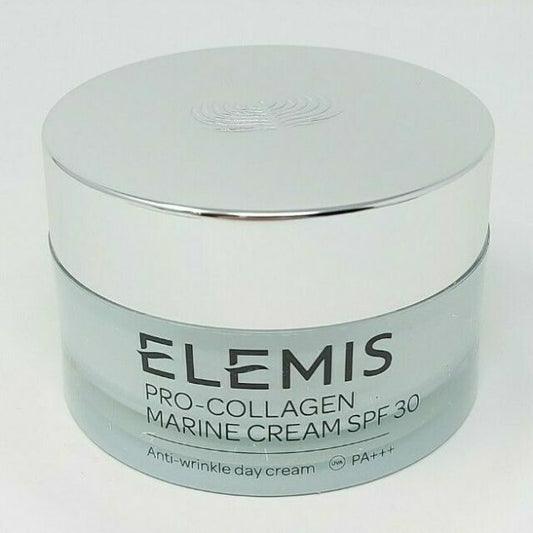 Elemis Pro-Collagen Marine Cream SPF 30 Anti-Wrinkle Moisturiser 50ml | Daily Hydrating Face Cream