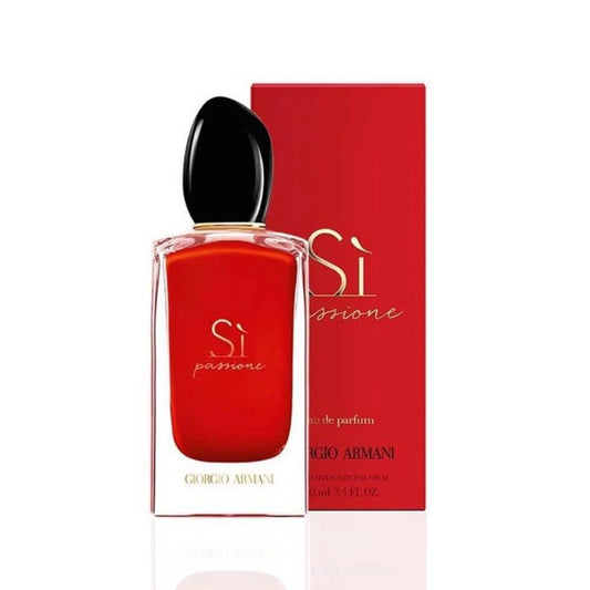Giorgio Armani Sì Passione Eau de Parfum for Women 100ml / 3.4 fl oz Luxury Designer Perfume
